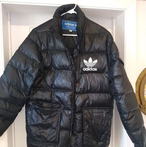 Adidas down coach jacket men's